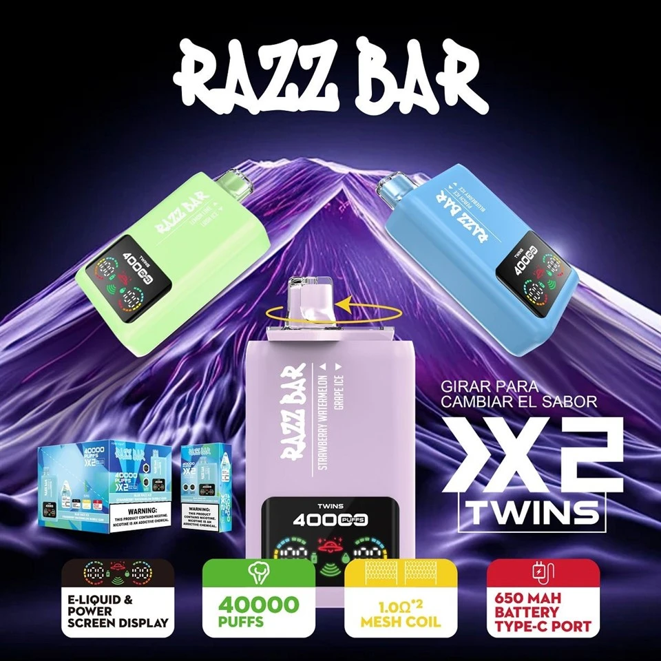 Razz Bar 40K 2 in 1 high quality