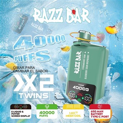 Razz Bar 40K 2 in 1