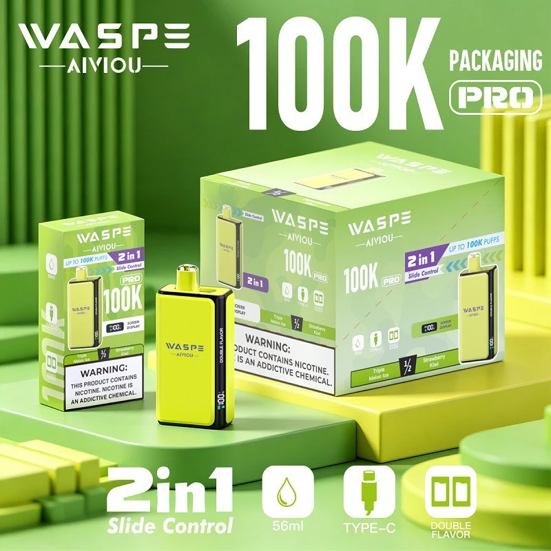 WASPE Double Flavor 100K Pro PUFFS factory