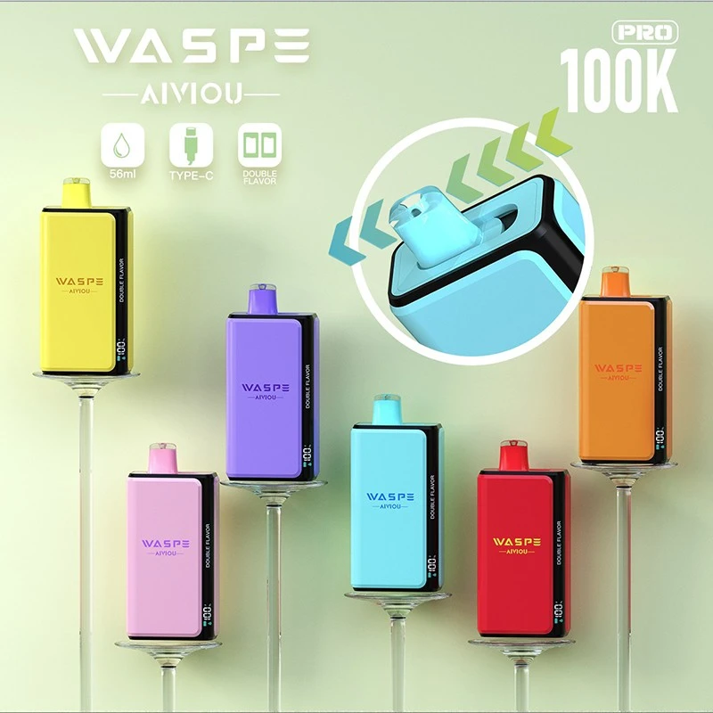 WASPE Double Flavor 100K Pro PUFFS factory